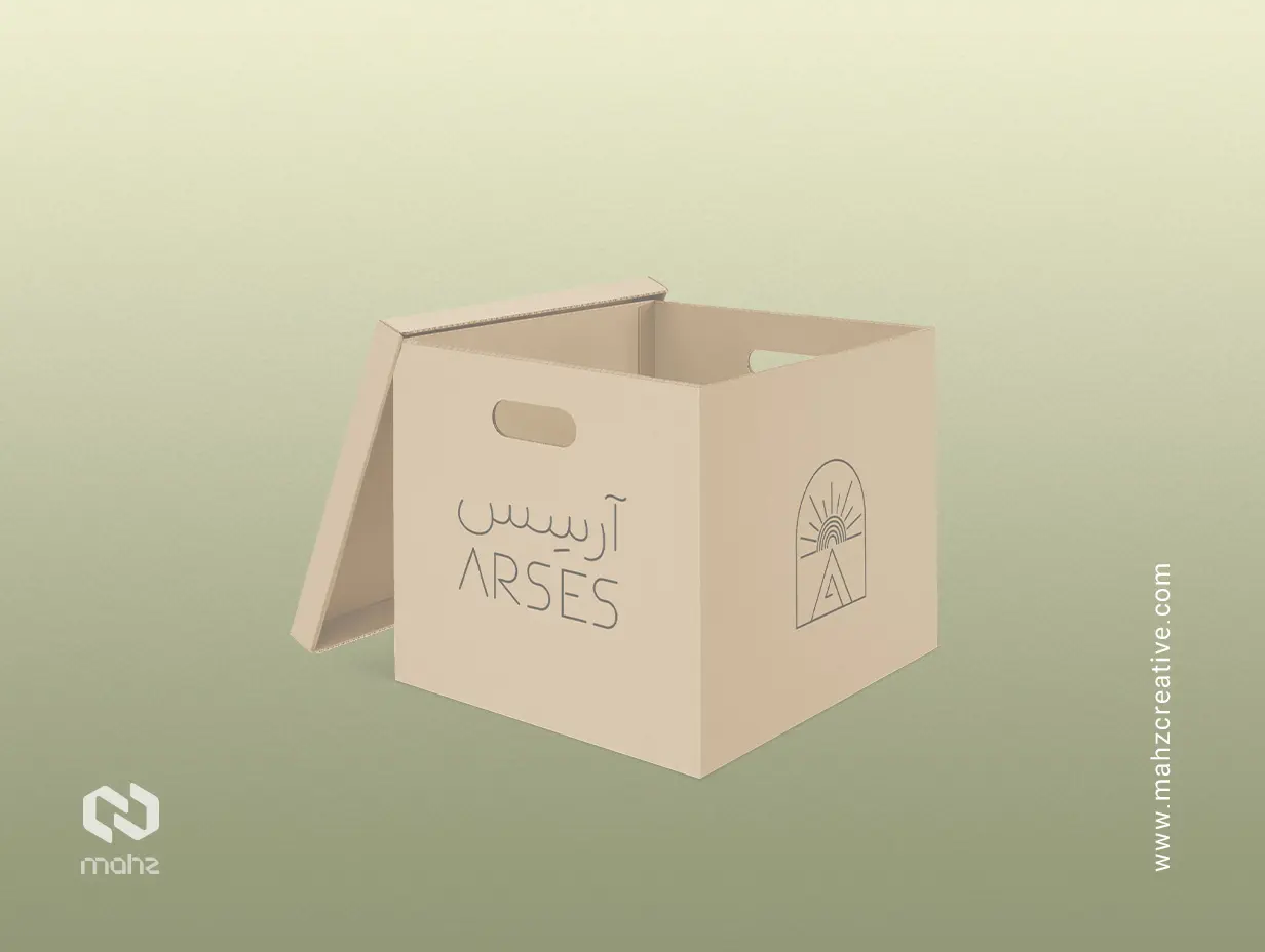 طراحی لوگو آرسس | برند فعال در حوزه تولید سرامیک - تصویر 6