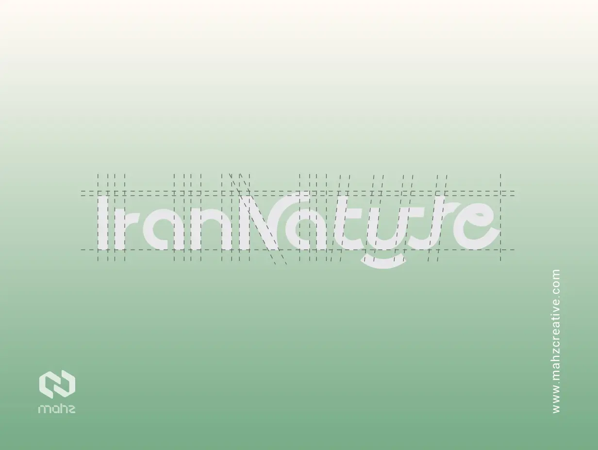 طراحی لوگو ایران نیچر | برند تور گردشگری و کوله گردی - تصویر 4